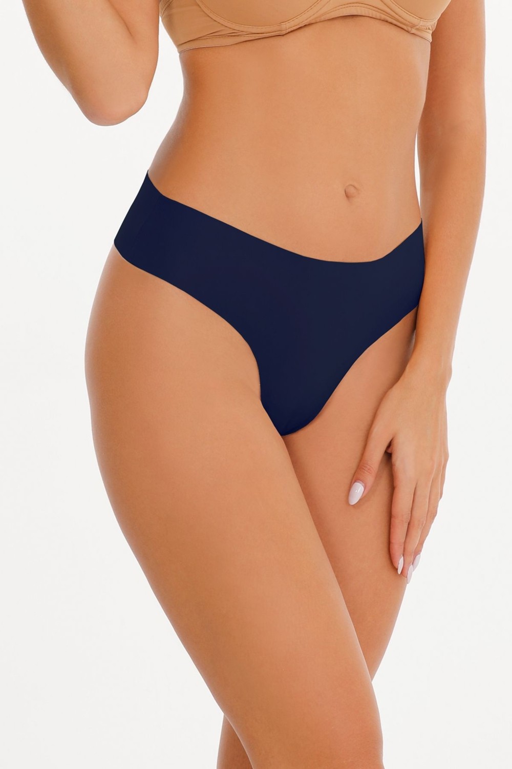 Sensu Kadın Lazer Kesim Tanga Külot 5'li Paket Set KTS3077 görsel 3