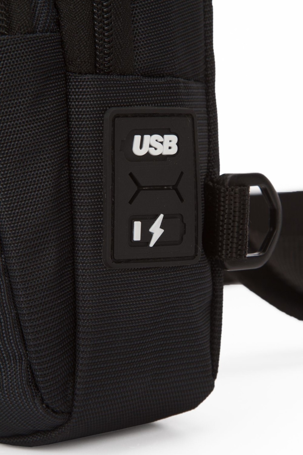 Avca Suya Dayanıklı Kulaklık USB Çıkışlı Bel Çantası Çapraz Omuz Çanta Çapraz Askılı Göğüs Çanta görsel 5