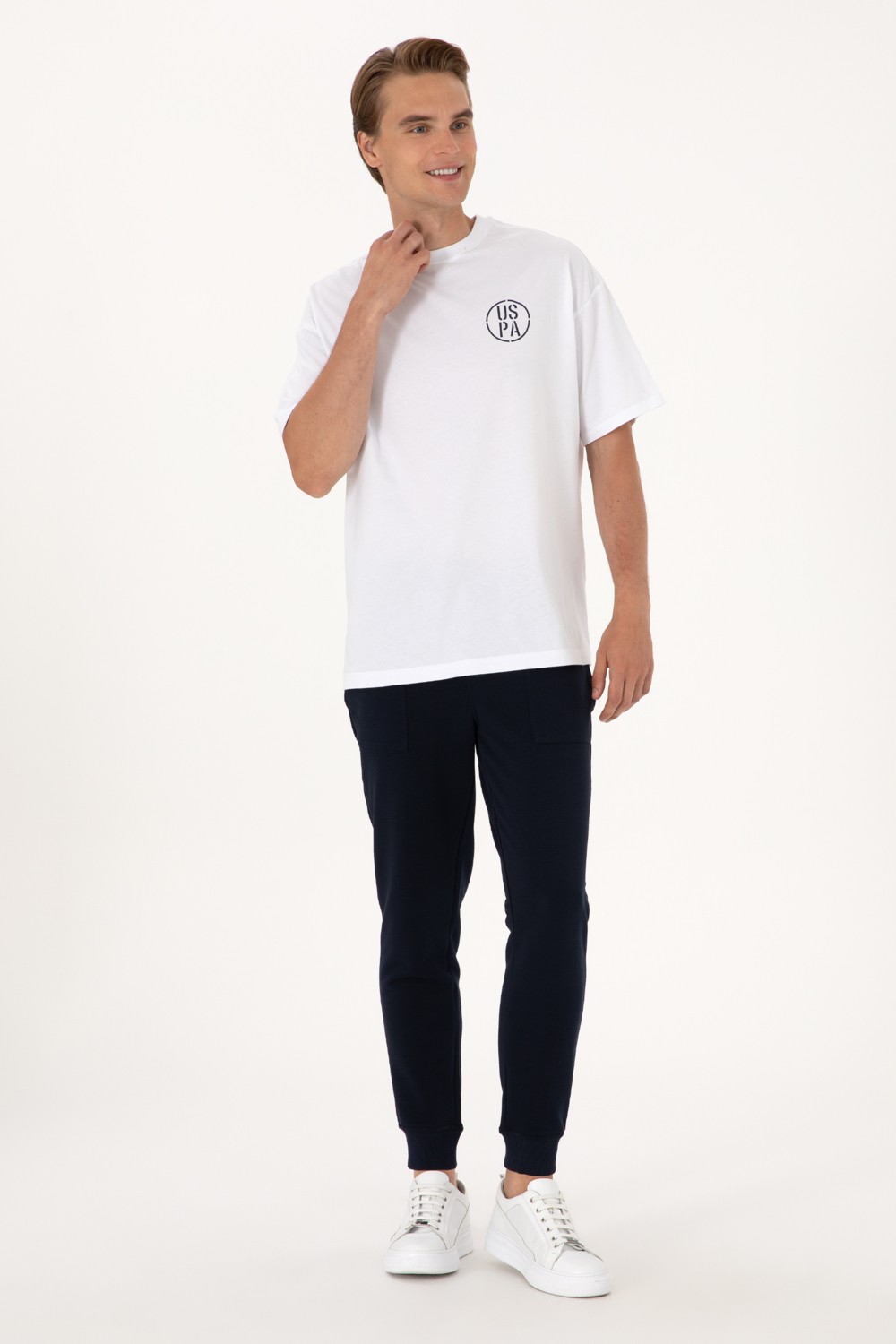 U.S. Polo Assn. Erkek Siyah Eşofman Altı 50293464-VR046