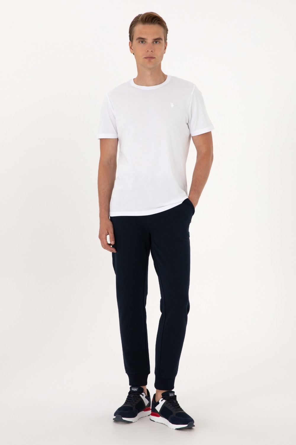 U.S. Polo Assn. Erkek Siyah Eşofman Altı 50293452-VR046