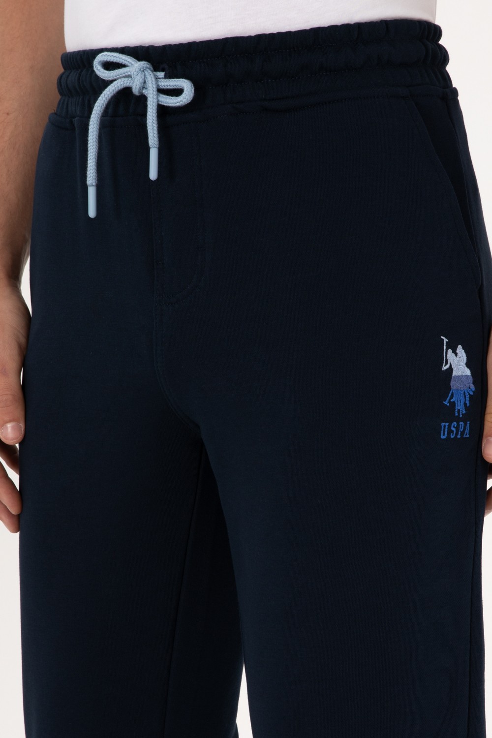 U.S. Polo Assn. Erkek Siyah Eşofman Altı 50293452-VR046 görsel 5
