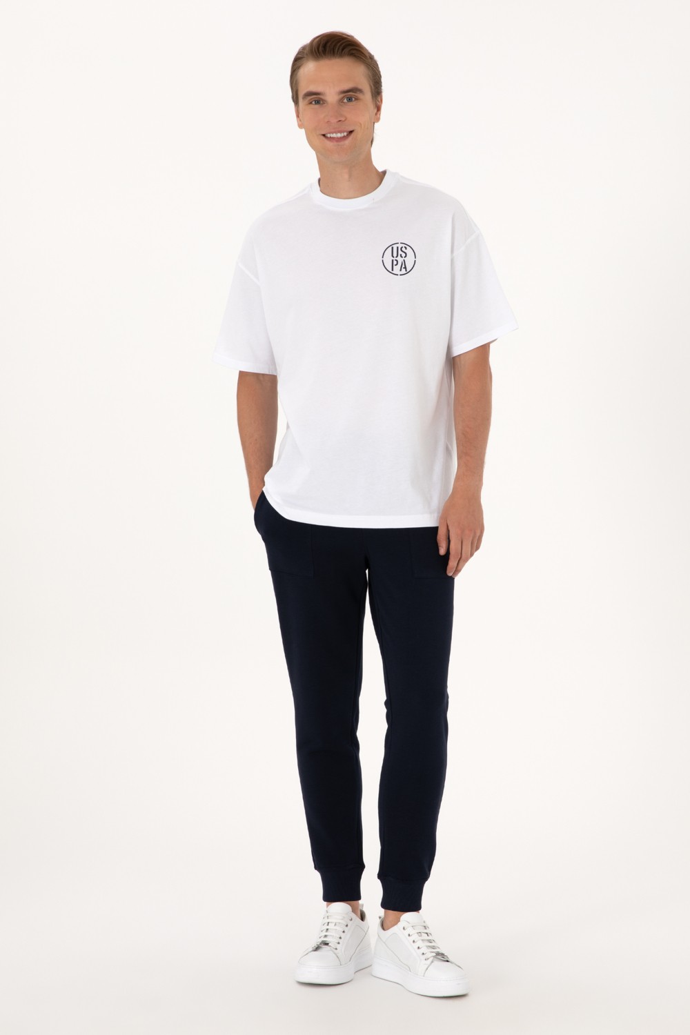 U.S. Polo Assn. Erkek Siyah Eşofman Altı 50293464-VR046 görsel 3