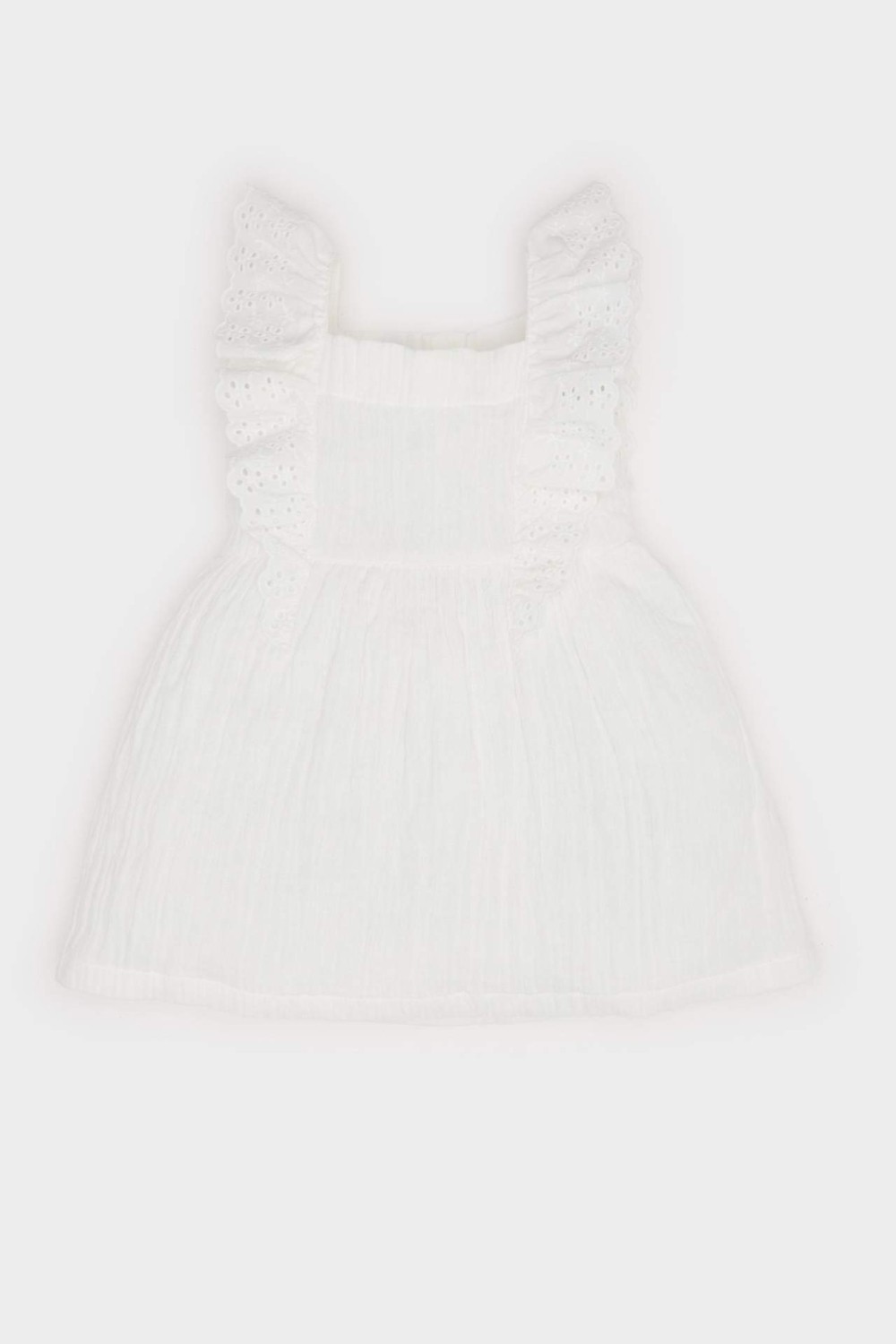 DeFacto Kolsuz Poplin Yazlık Elbise Kız Bebek E8395A525SM görsel 2