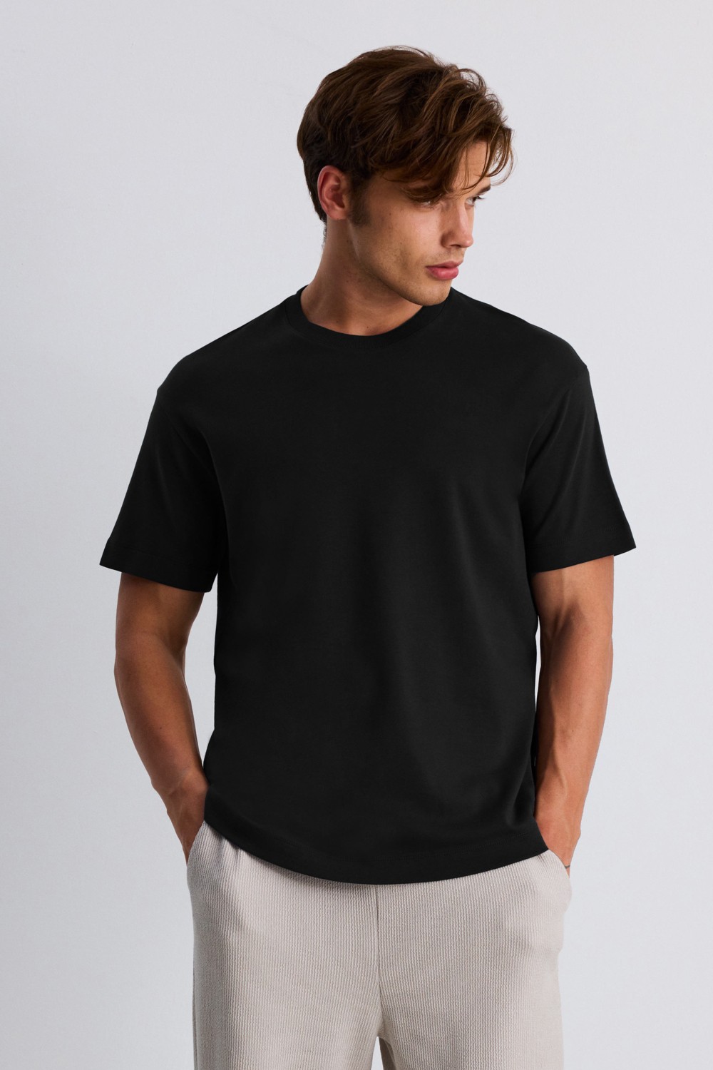 Babokah Premium Pamuk Basic Tshirt Erkek