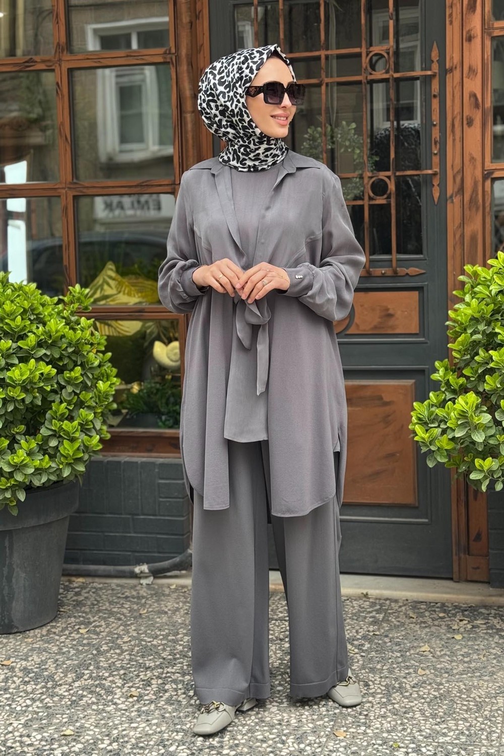Miss Dalida Ceket T25Y-8005 Gri