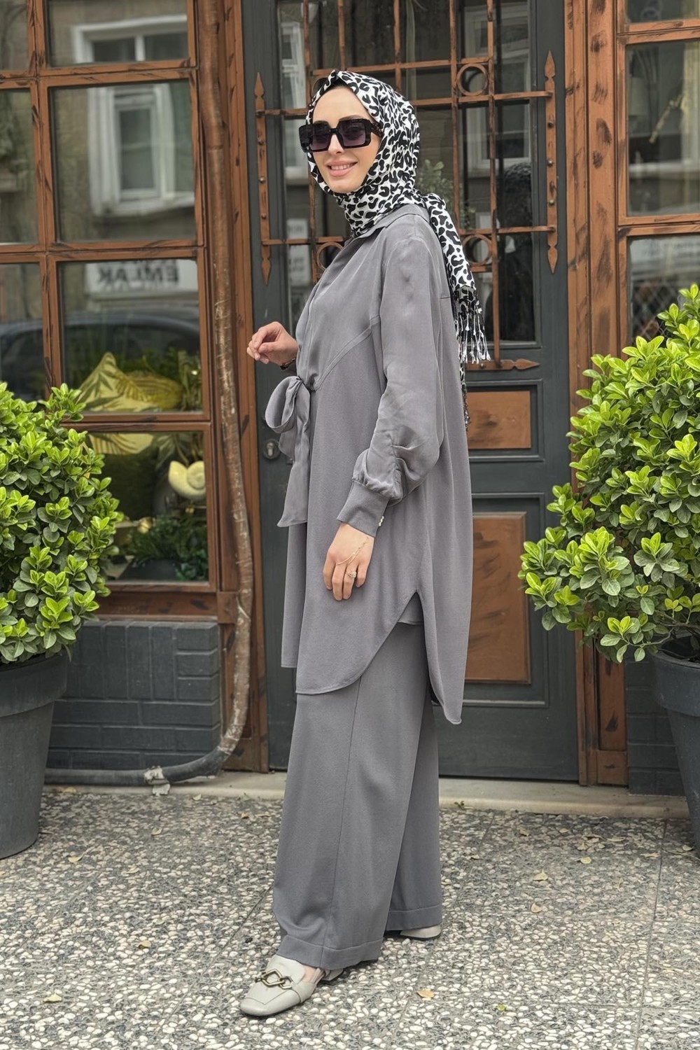 Miss Dalida Ceket T25Y-8005 Gri görsel 2