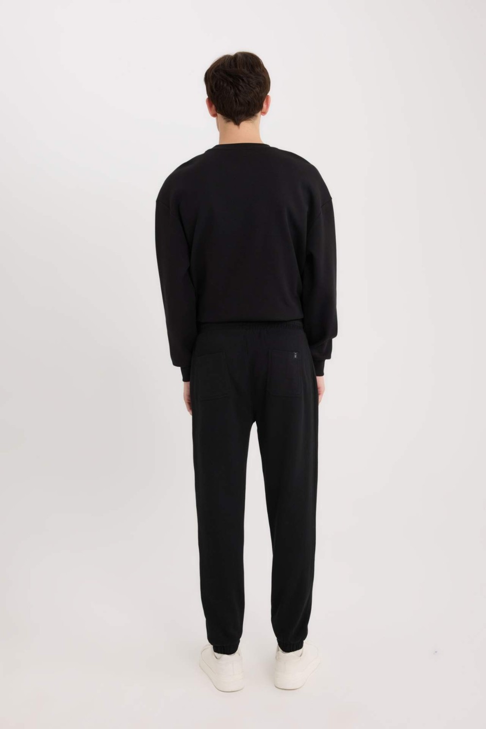 DeFacto Slim Fit Dar Kesim Fermuar Cepli Pike Eşofman Altı D5258AX25SP görsel 7
