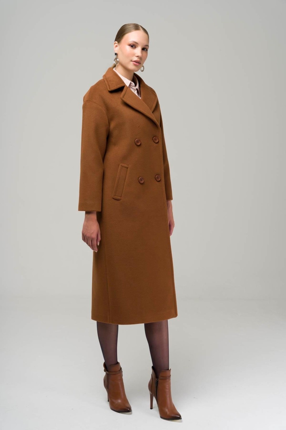 Olcay Kruvaze Ara Boy Oversize Kaban Taba 3860-Y