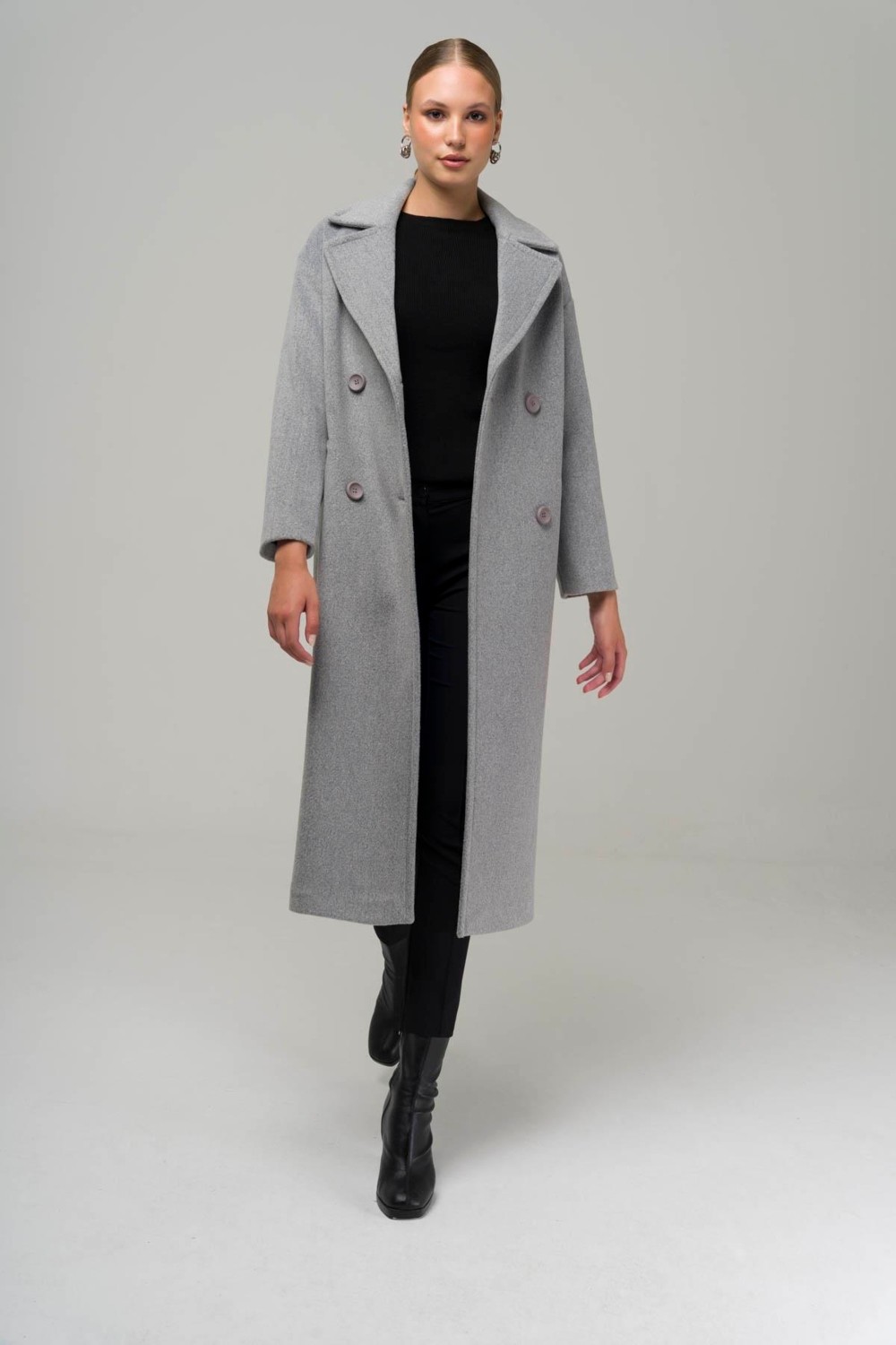 Olcay Kruvaze Ara Boy Oversize Kaban A.gri 3860-Y