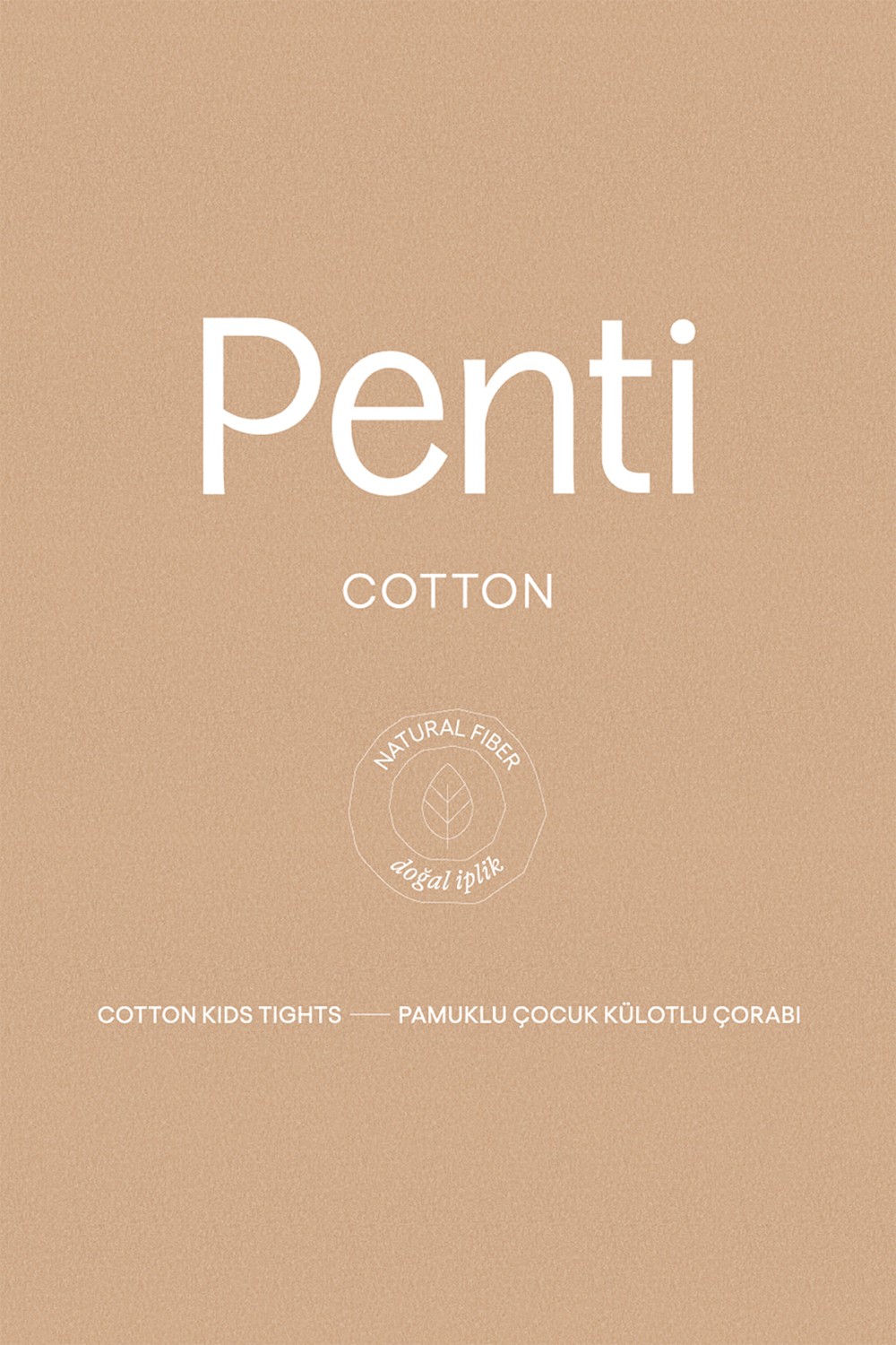 Penti Kız Çocuk Pretty Koton Gri 2li Külotlu Çorap görsel 6