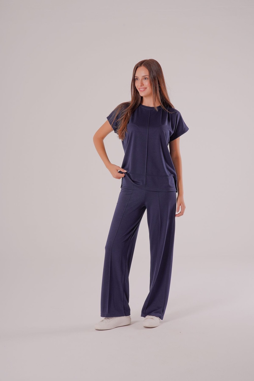 Paw Garage Kadın Meadow Modal Çimalı T-Shirt-Pantolon Takım görsel 2