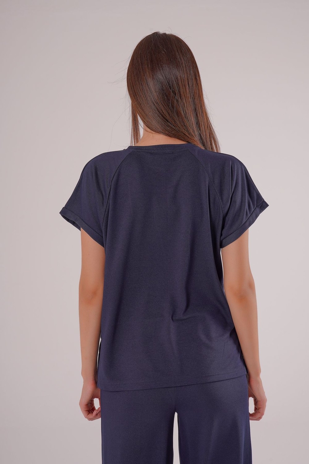 Paw Garage Kadın Meadow Modal Çimalı T-Shirt-Pantolon Takım görsel 5