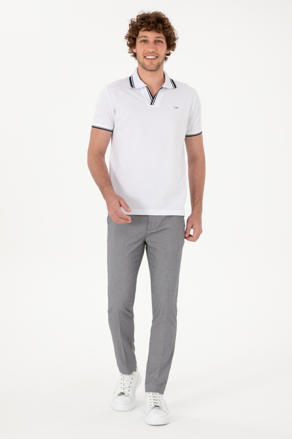 U.S. Polo Assn. Erkek Lacivert Pantolon (Kanvas-Chino) 50299990-VR033
