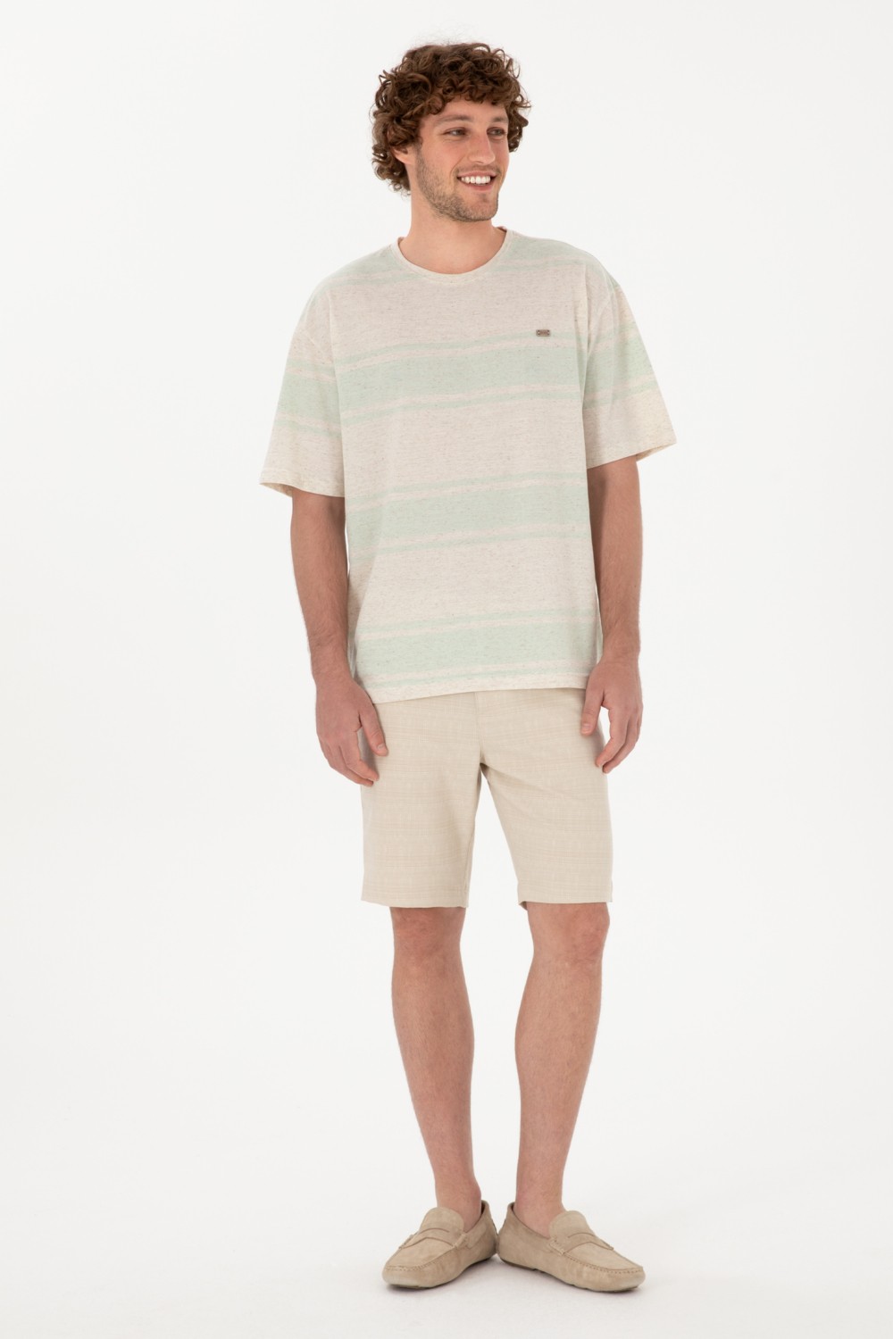U.S. Polo Assn. Erkek Mavi Dokuma Şort 50300443-VR036 görsel 3