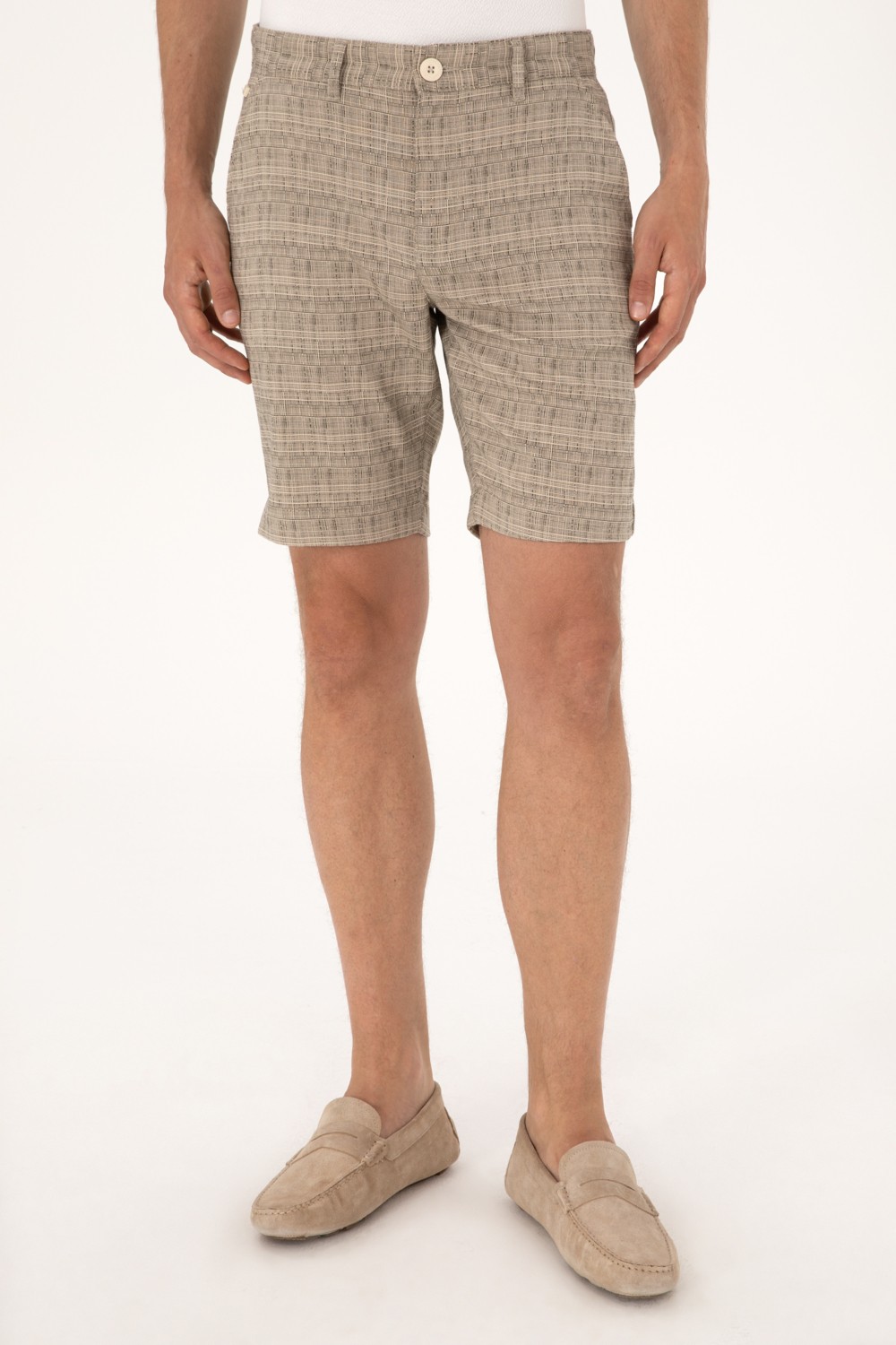 U.S. Polo Assn. Erkek Mavi Dokuma Şort 50300443-VR036 görsel 8