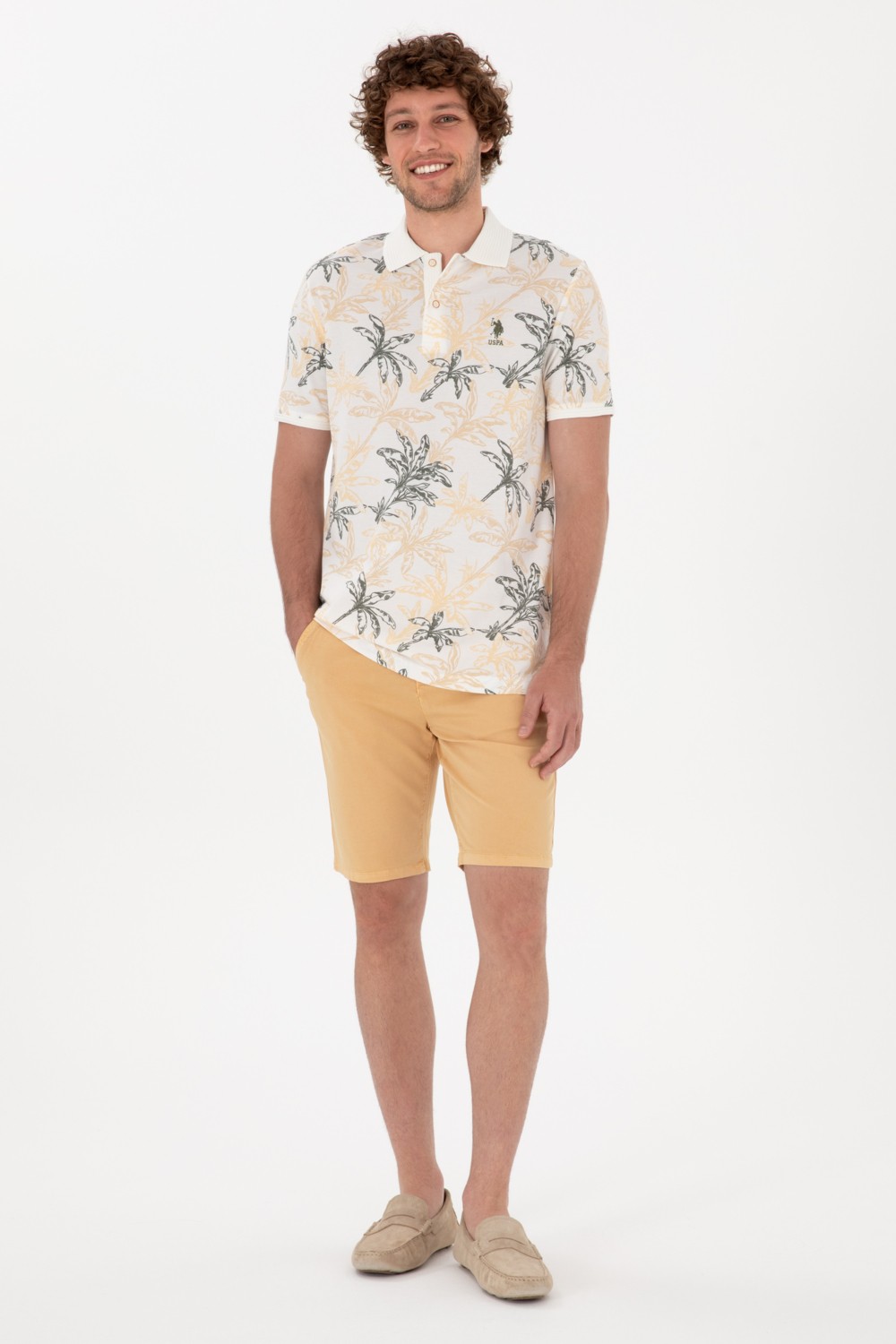 U.S. Polo Assn. Erkek Açık Mavi Dokuma Şort 50299183-VR003 görsel 7