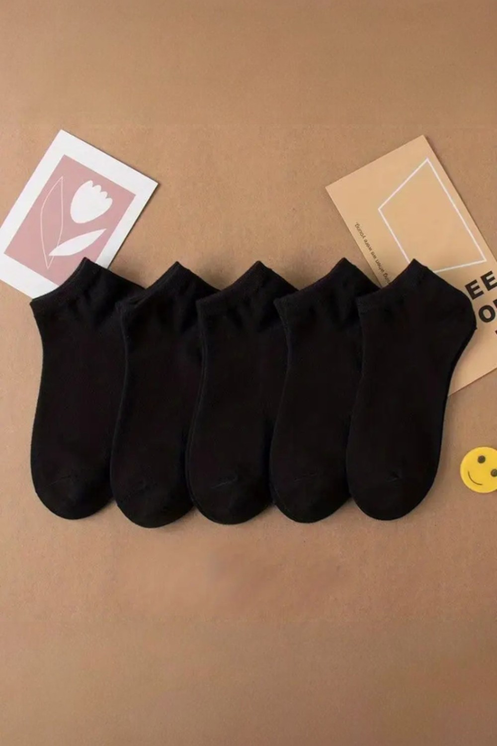 Hitit Socks Kadın 10 Çift Premium Kalite Yüksek Pamuklu Nefes Alan Patik Çorap Siyah-Beyaz görsel 5