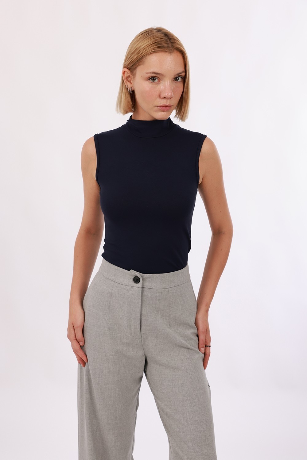 Yade Fashion Kadın Kolsuz Bluz