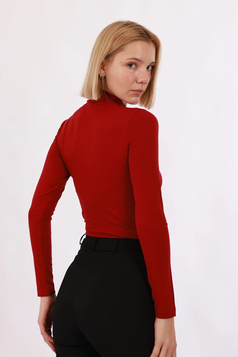 Yade Fashion Kadın Uzun Kol Body görsel 8