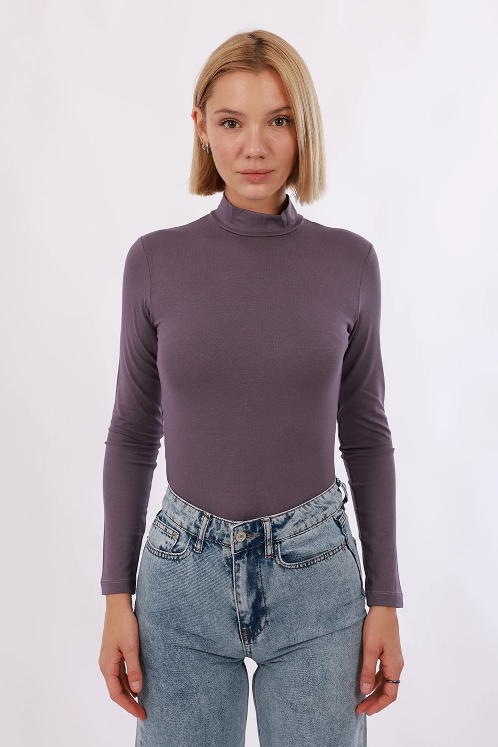Yade Fashion Kadın Uzun Kol Body