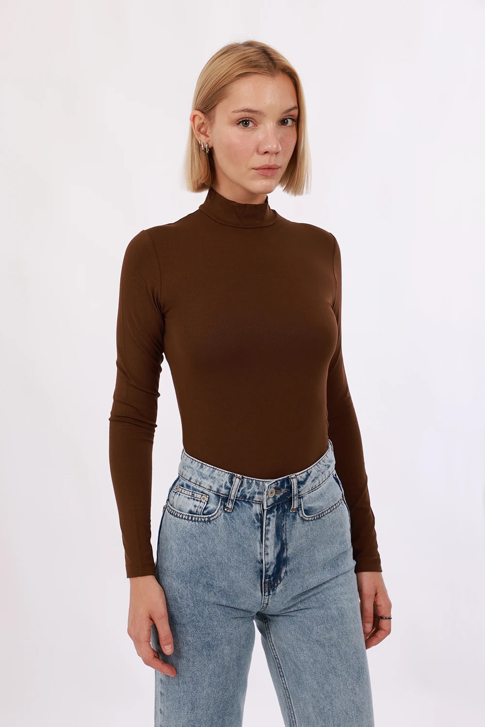 Yade Fashion Kadın Uzun Kol Body