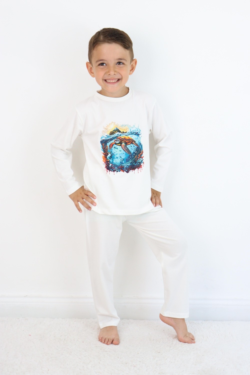 MiaBaby Erkek Pijama Takımı görsel 4