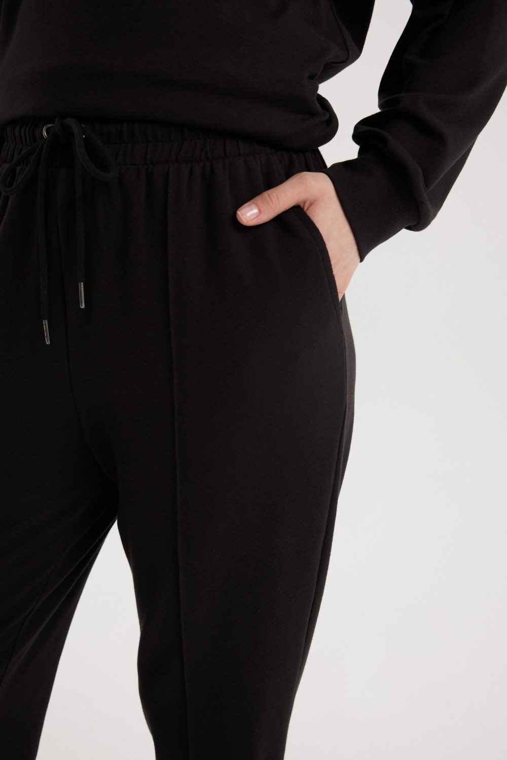 DeFacto Harem Basic Sweatshirt Kumaşı Pantolon D9363AX25SP görsel 4