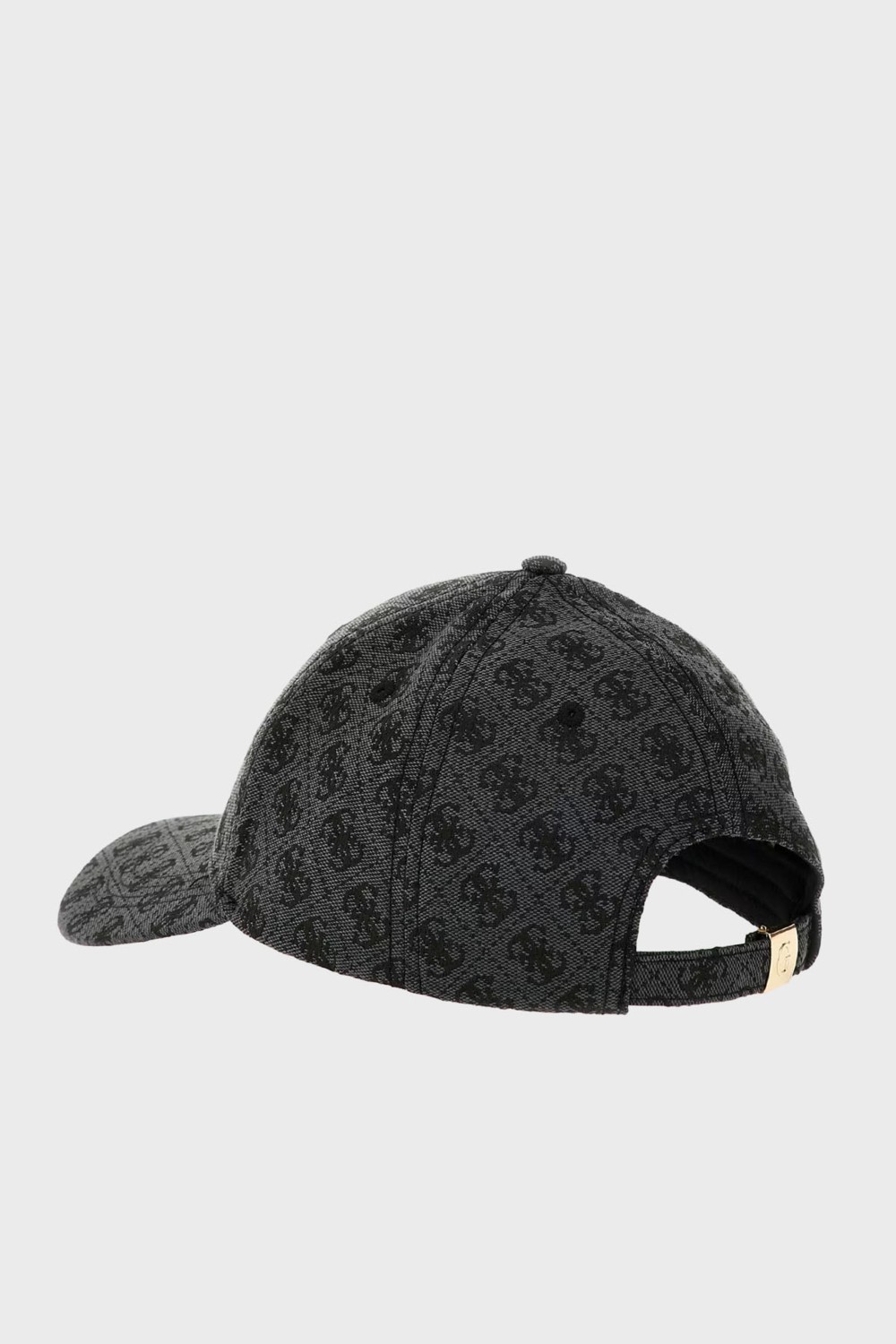 Guess Katya Jakarlı Logo Baskılı Şapka Antrasit Polyester Malzeme Desenli Günlük Kullanım İçin görsel 3