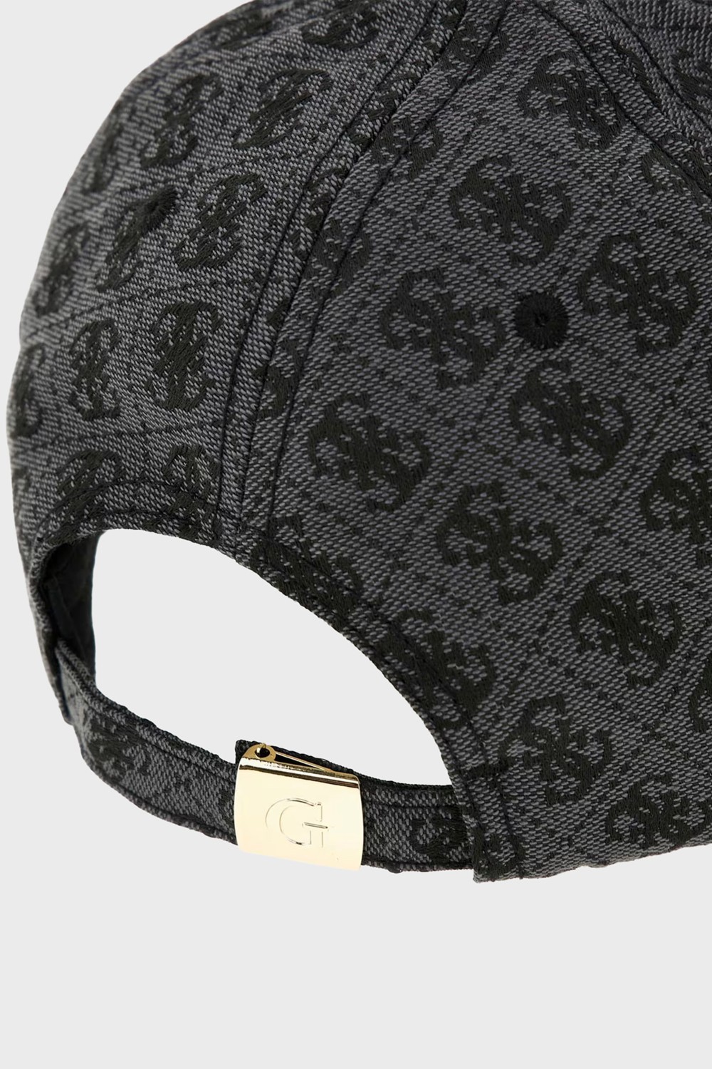 Guess Katya Jakarlı Logo Baskılı Şapka Antrasit Polyester Malzeme Desenli Günlük Kullanım İçin görsel 4
