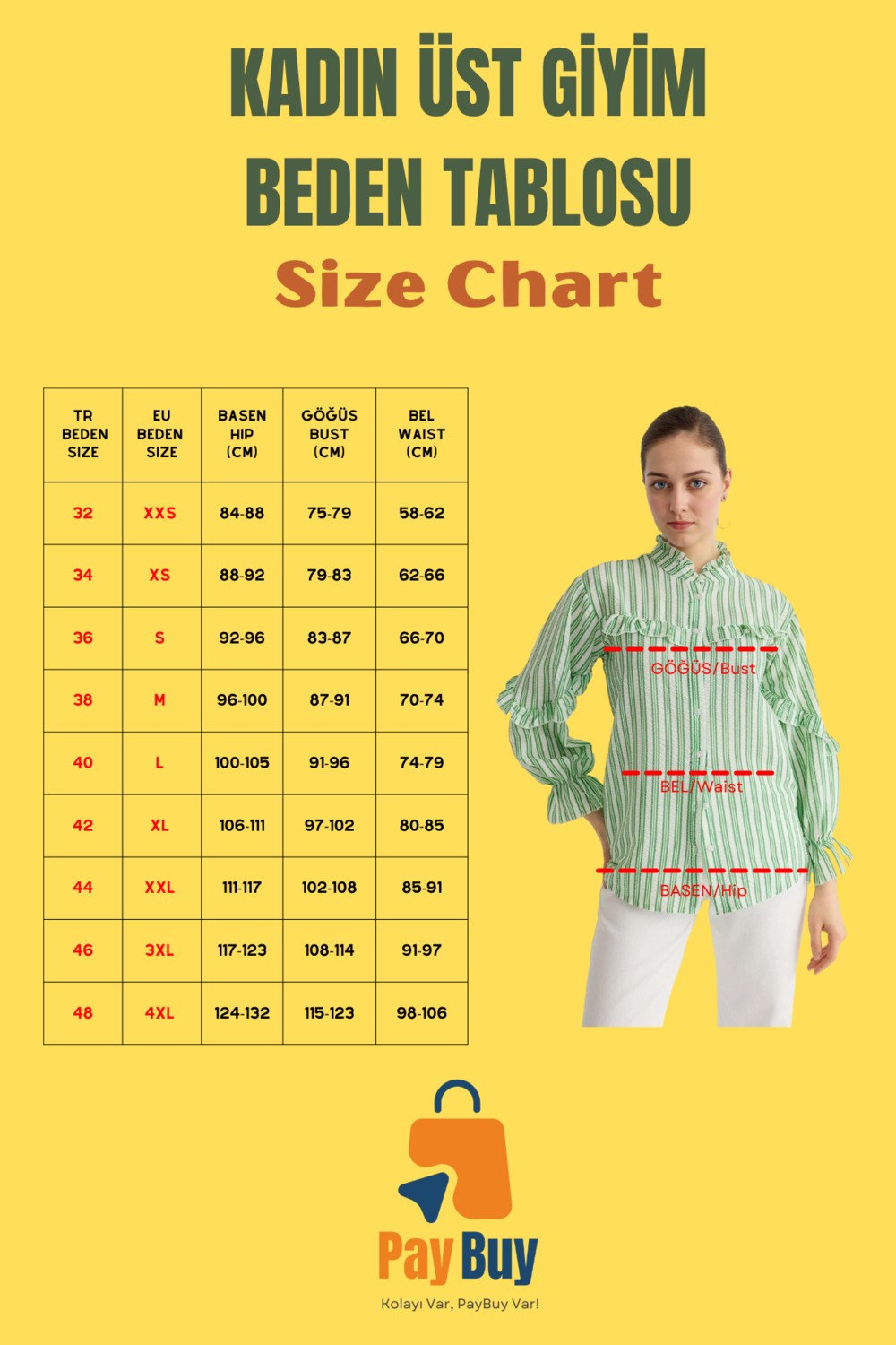 PayBuy Kadın Boyfriend Gömlek Düz Desen Regular Kalıp Günlük Kullanım Hafta Sonu Kaliteli Malzeme görsel 4