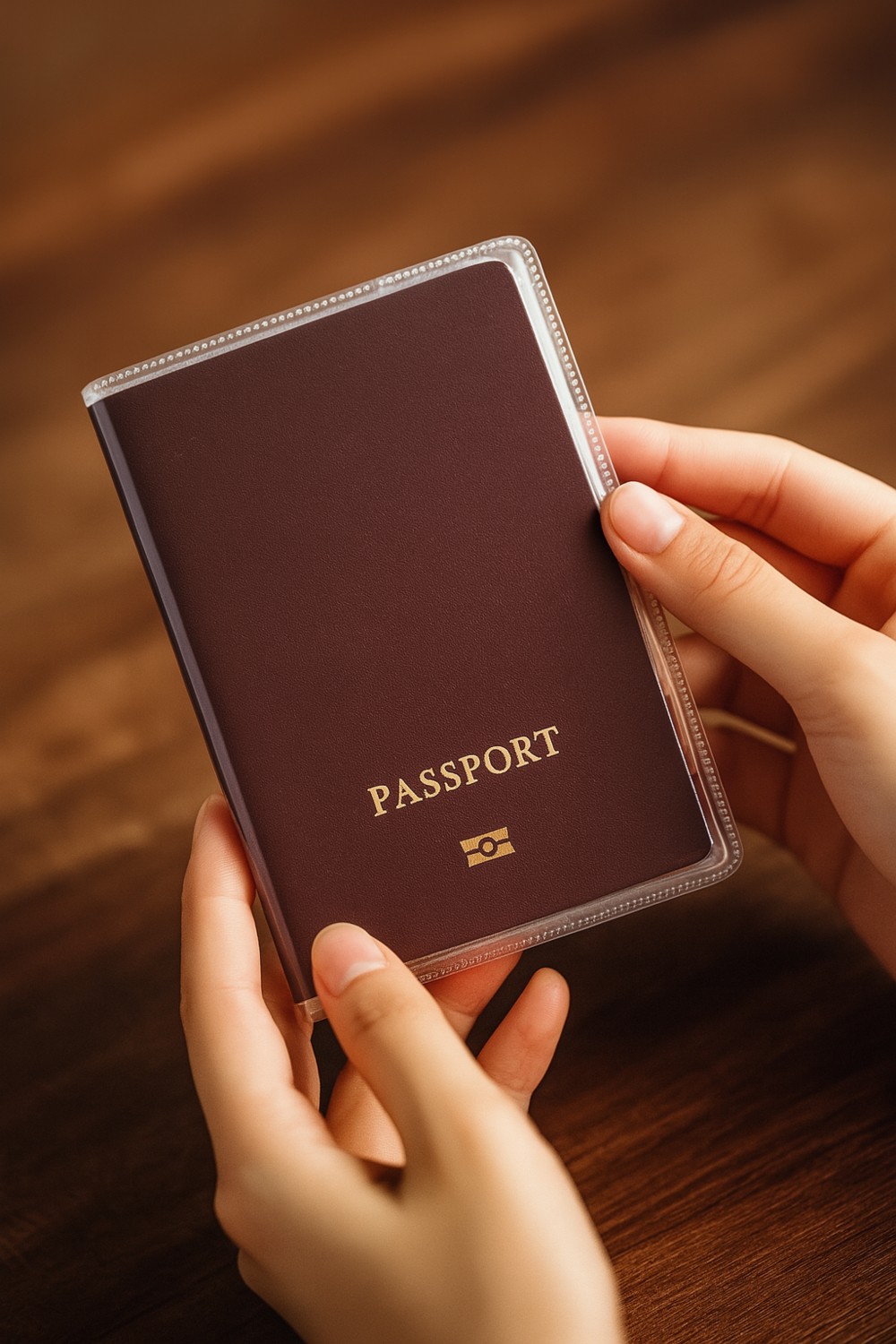 Boldy Şeffaf Pasaport Kılıfı - Cepli Pasaport Koruma Kabı - Waterproof Pasaport Koruyucu - Su Geçirmez Pasaportluk 1 Adet görsel 4
