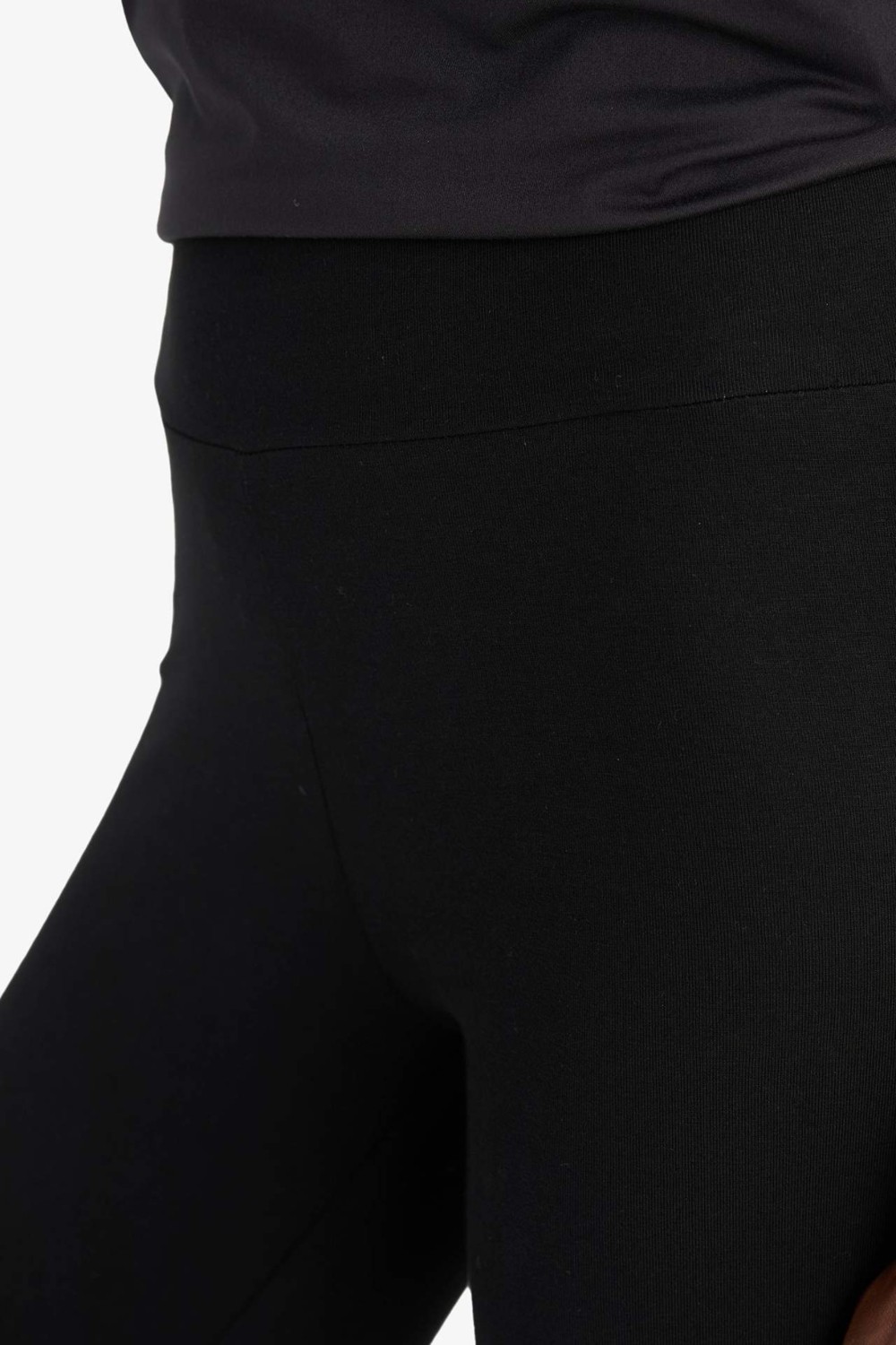 DeFacto Yüksek Bel Beli Saran Pamuklu Basic Sporcu Tayt Z6327AZ25AU görsel 6