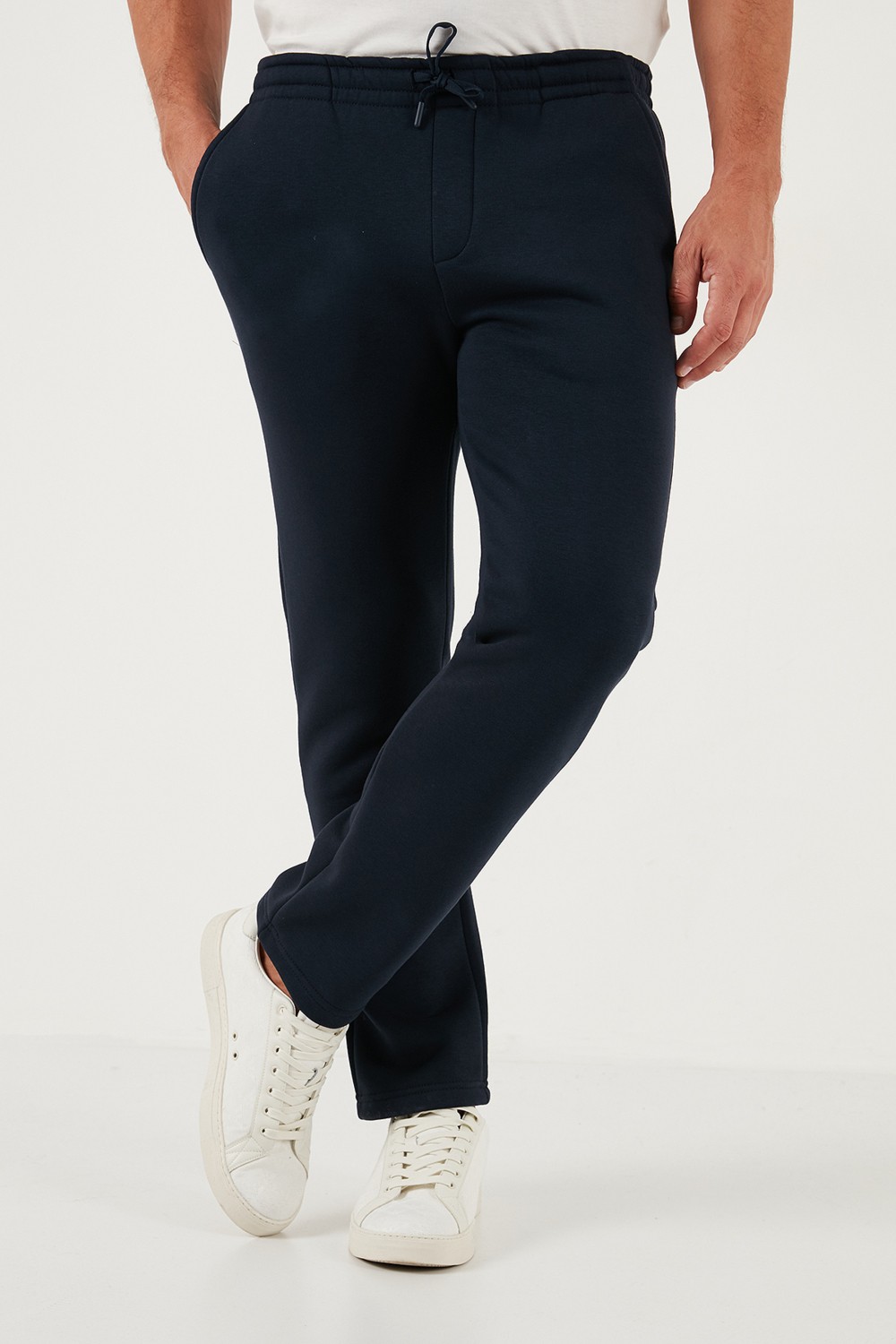 Buratti Pamuklu Regular Fit Normal Bel Şardonlu Eşofman Altı Erkek Eşofman Altı 5908040 görsel 4