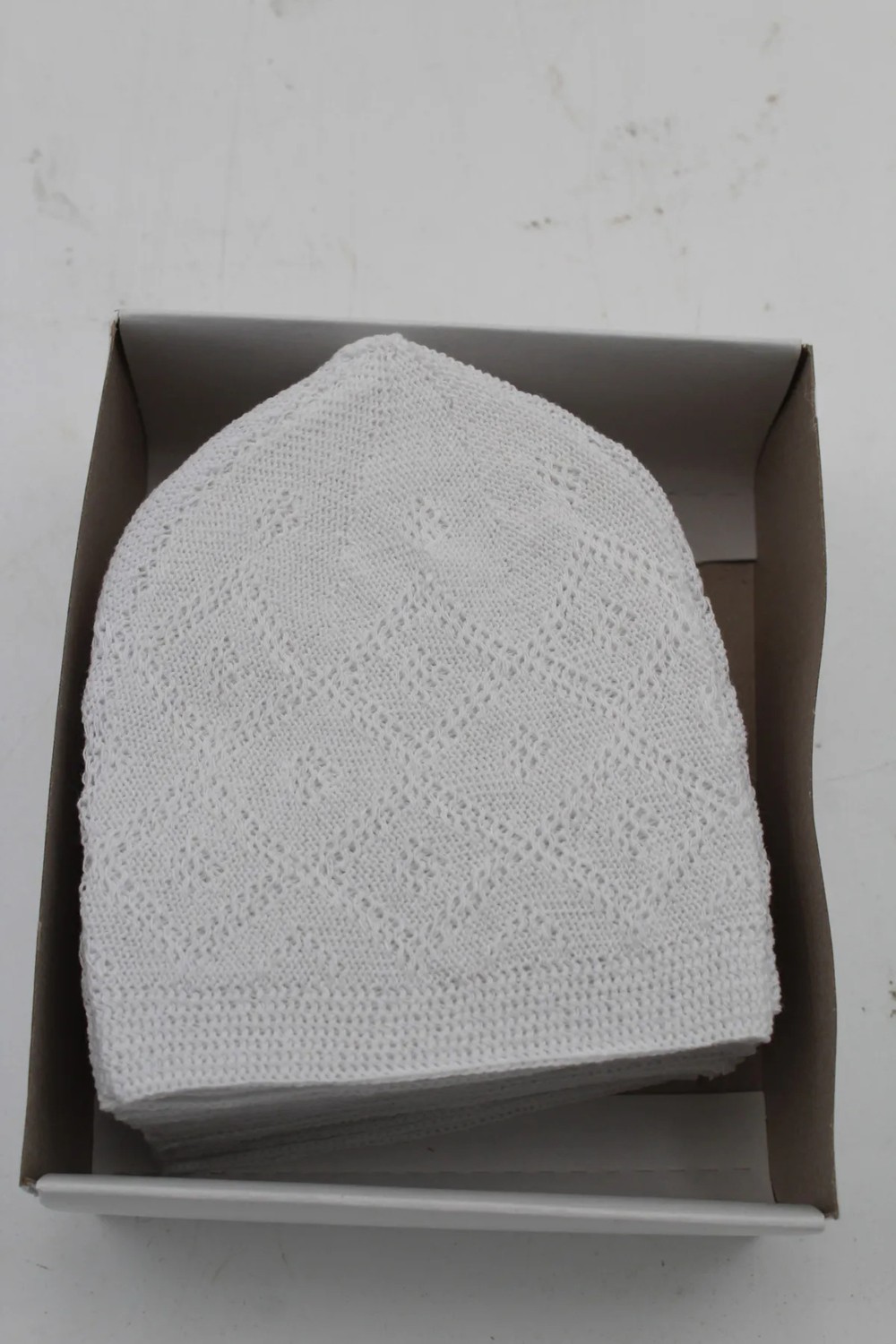 Minawish Pamuklu Namaz Takkesi, 12’li Paket, Karışık Renkli, Nefes Alabilir