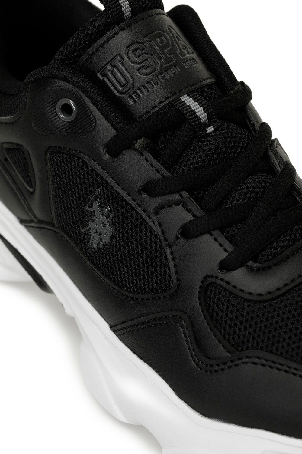 U.S. Polo Assn. BOB WMN 5FX Siyah Kadın Sneaker görsel 7