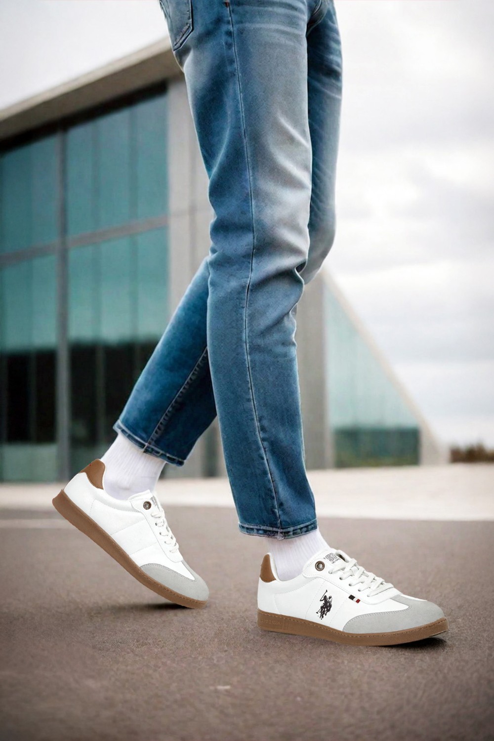 U.S. Polo Assn. Arben P 5fx Beyaz Erkek Sneaker görsel 2