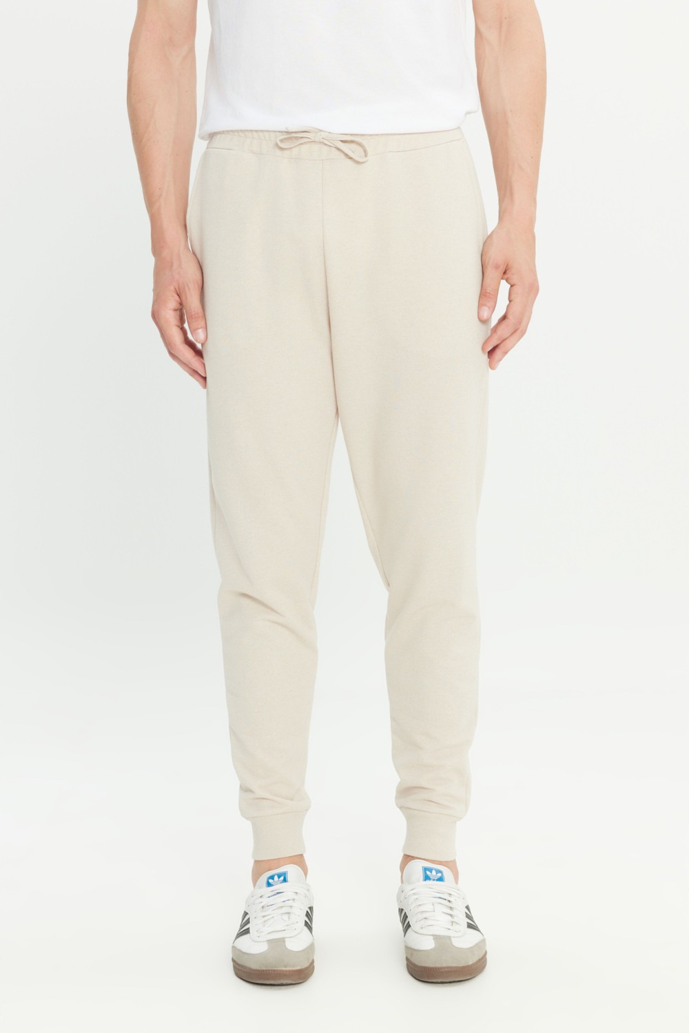 Altınyıldız Classics Erkek Siyah Standart Fit Normal Kesim 2 Iplik Cepli Rahat Pamuklu Jogger Eşofman Altı