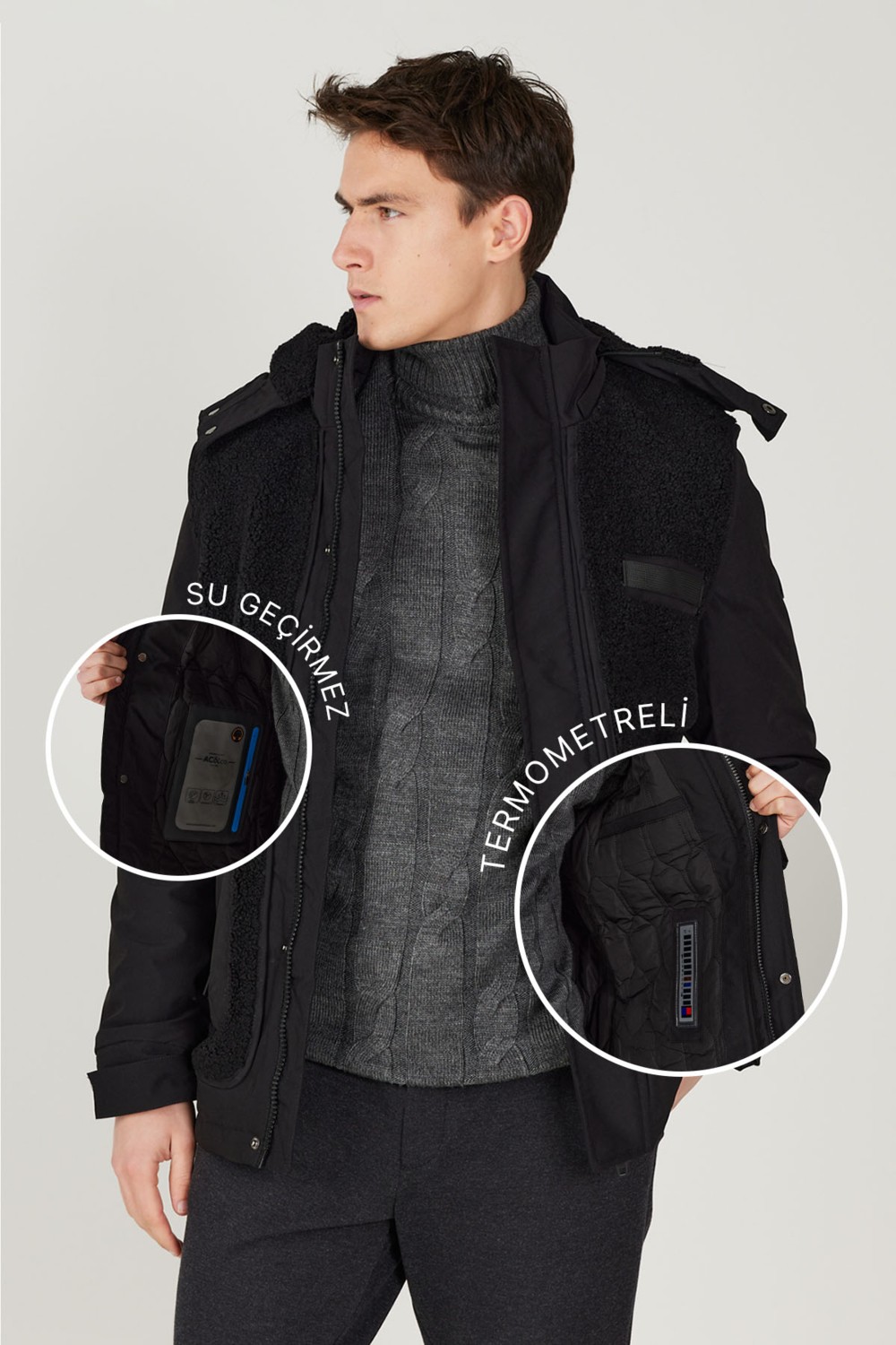 Altınyıldız Classics Standart Fit Normal Kesim Mont