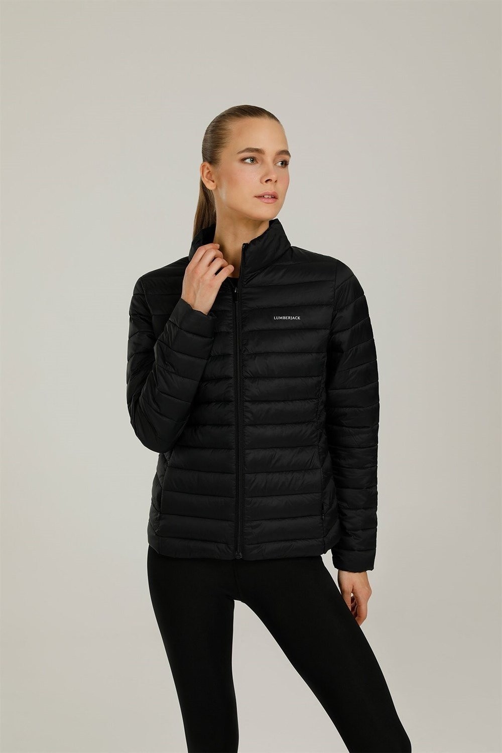 Lumberjack 1W Basıc Padded Coat 1Pr Kadın Siyah Mont - 101044463