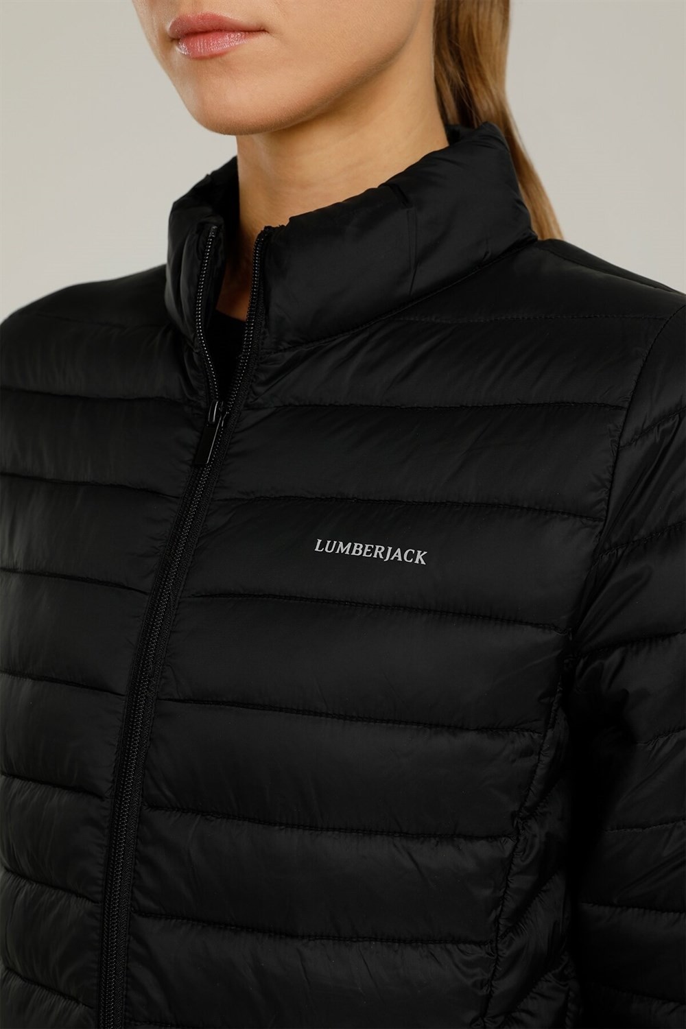 Lumberjack 1W Basıc Padded Coat 1Pr Kadın Siyah Mont - 101044463 görsel 3