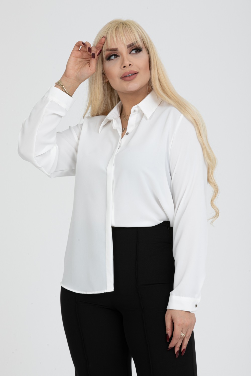 Pera Moda Jessica Büyük Beden Gömlek görsel 6