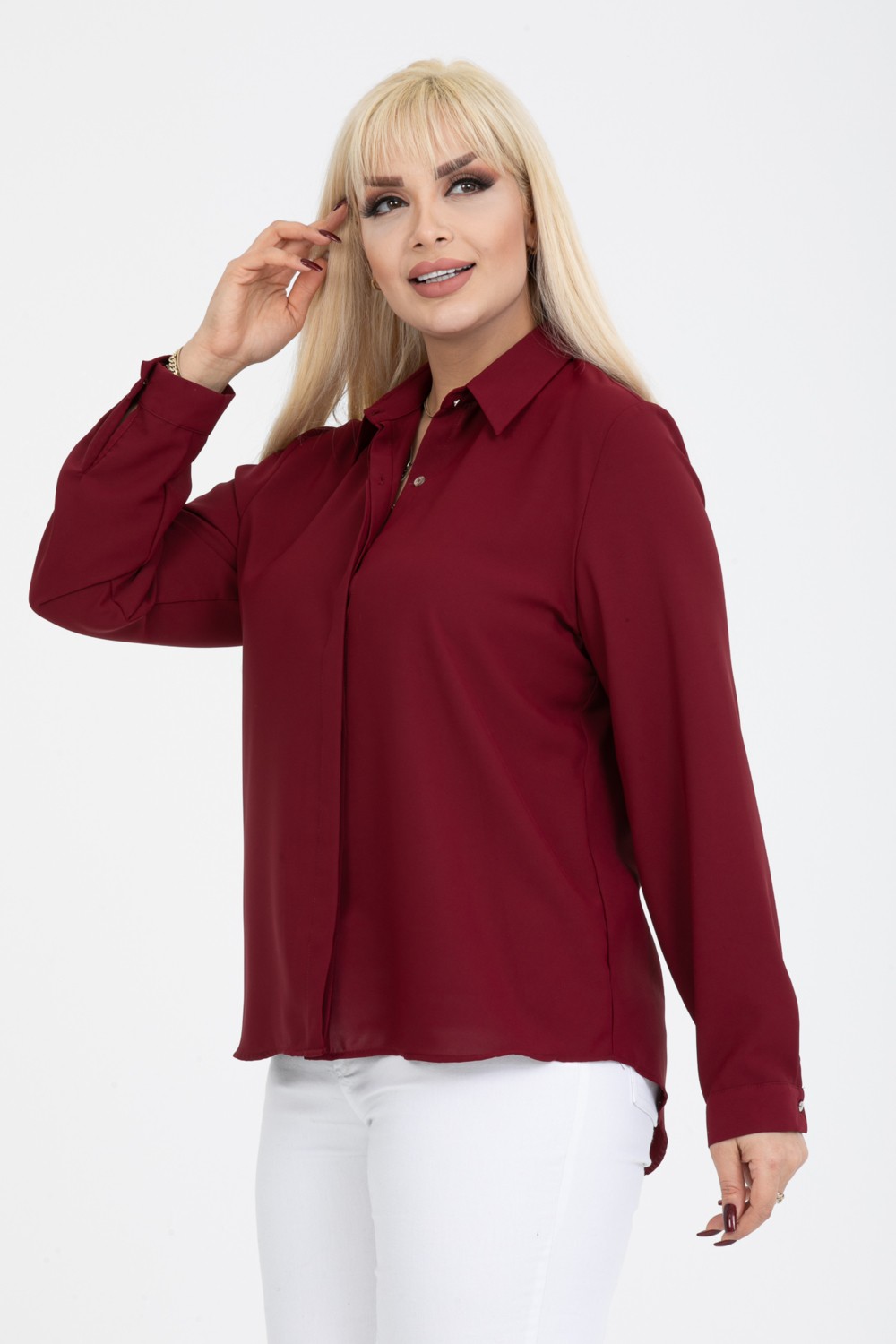 Pera Moda Jessica Büyük Beden Gömlek