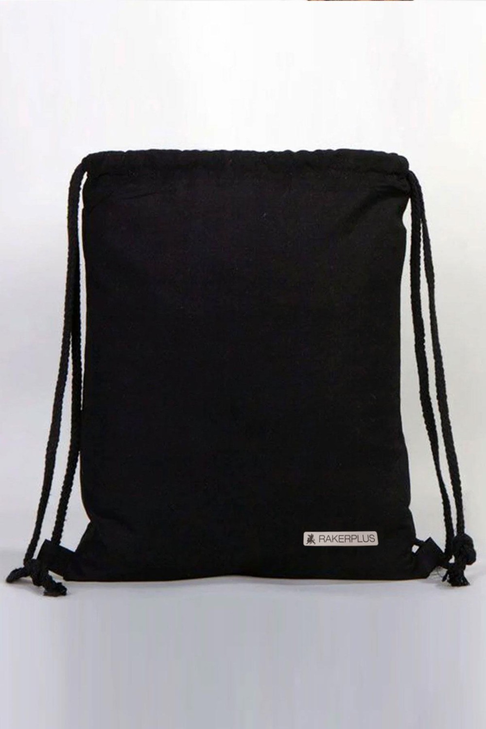 Rakerplus Siyah 35X40 cm Unisex Ham Bez Büzgülü Sırt Ayakkabı Çantası görsel 2