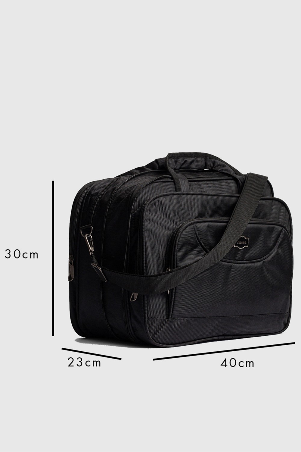 Strong Bag 15.6" Inç Körüklü Evrak Bilgisayar Notebook Laptop Çantası KSE01 görsel 7