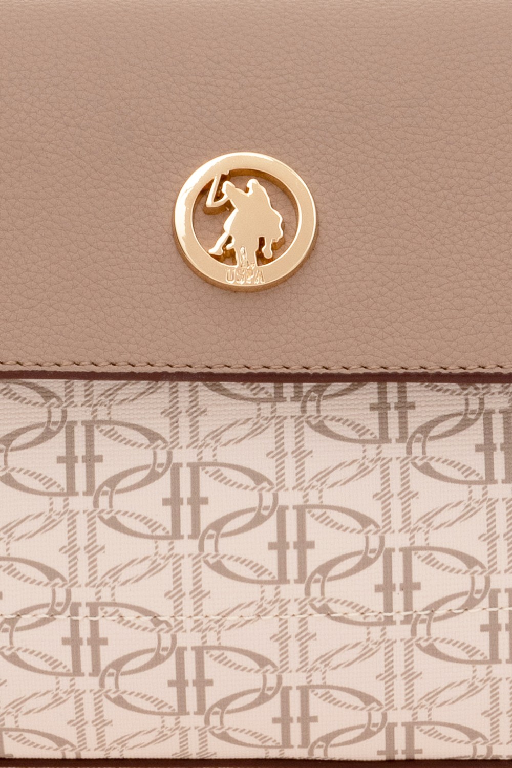 U.S. Polo Assn. Kadın Bej Kol Çantası 50293707-VR011 görsel 7