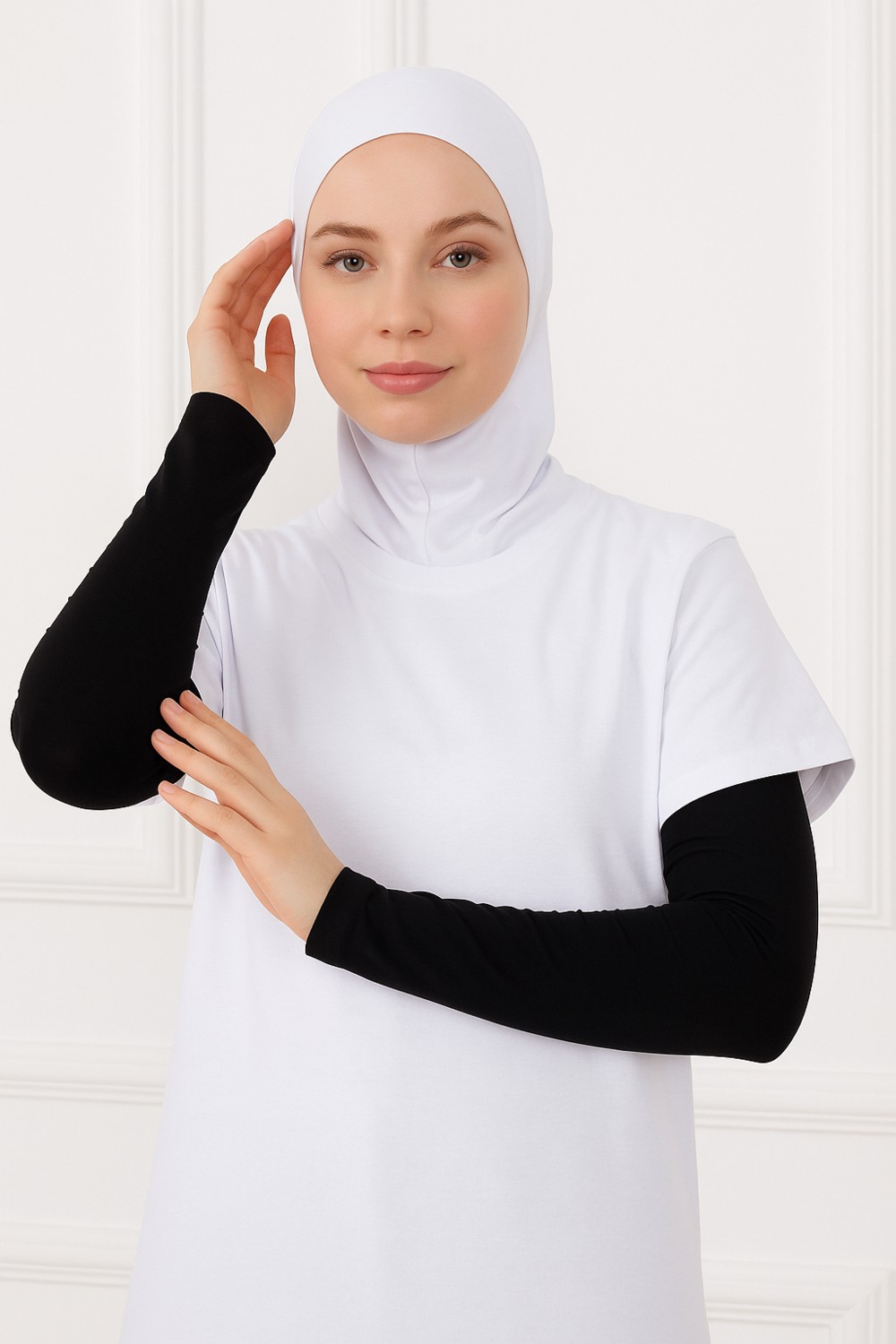 Ramellia Pratik Tesettür Kolluk , Namaz Kolluğu , Tesettür Namaz Için Kolluk görsel 3