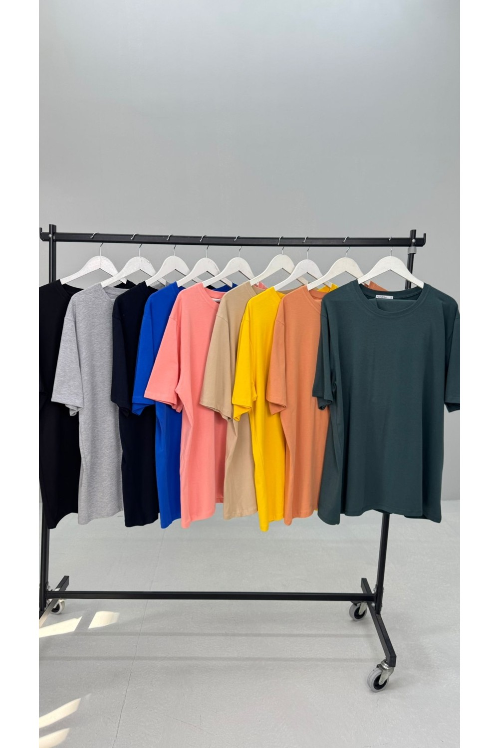 Koza Butik Kadın Büyük Beden Kısa Kollu Tayt Takım 8210-25 görsel 6