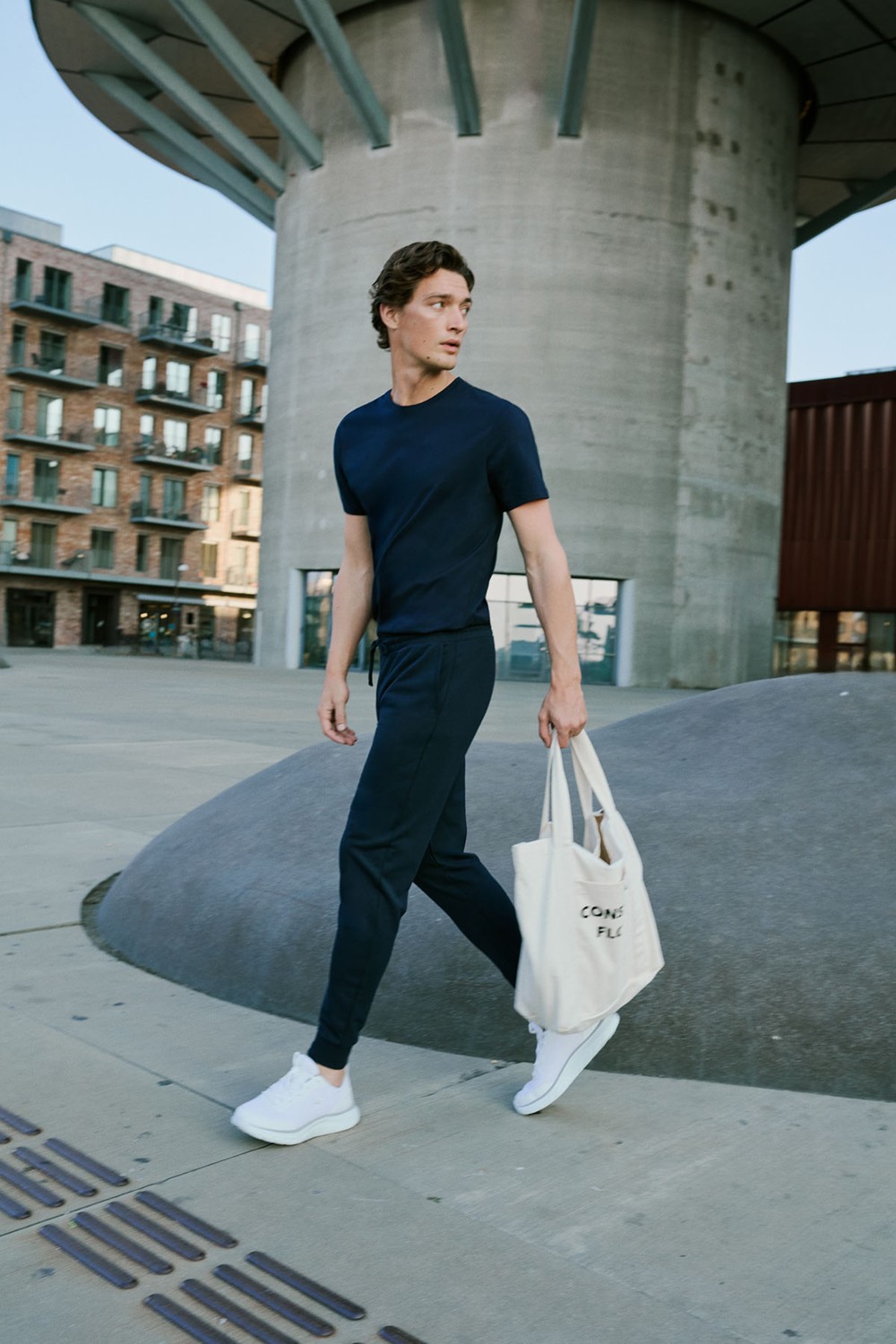 Altınyıldız Classics Erkek Siyah Standart Fit Normal Kesim 2 Iplik Cepli Rahat Pamuklu Jogger Eşofman Altı görsel 6