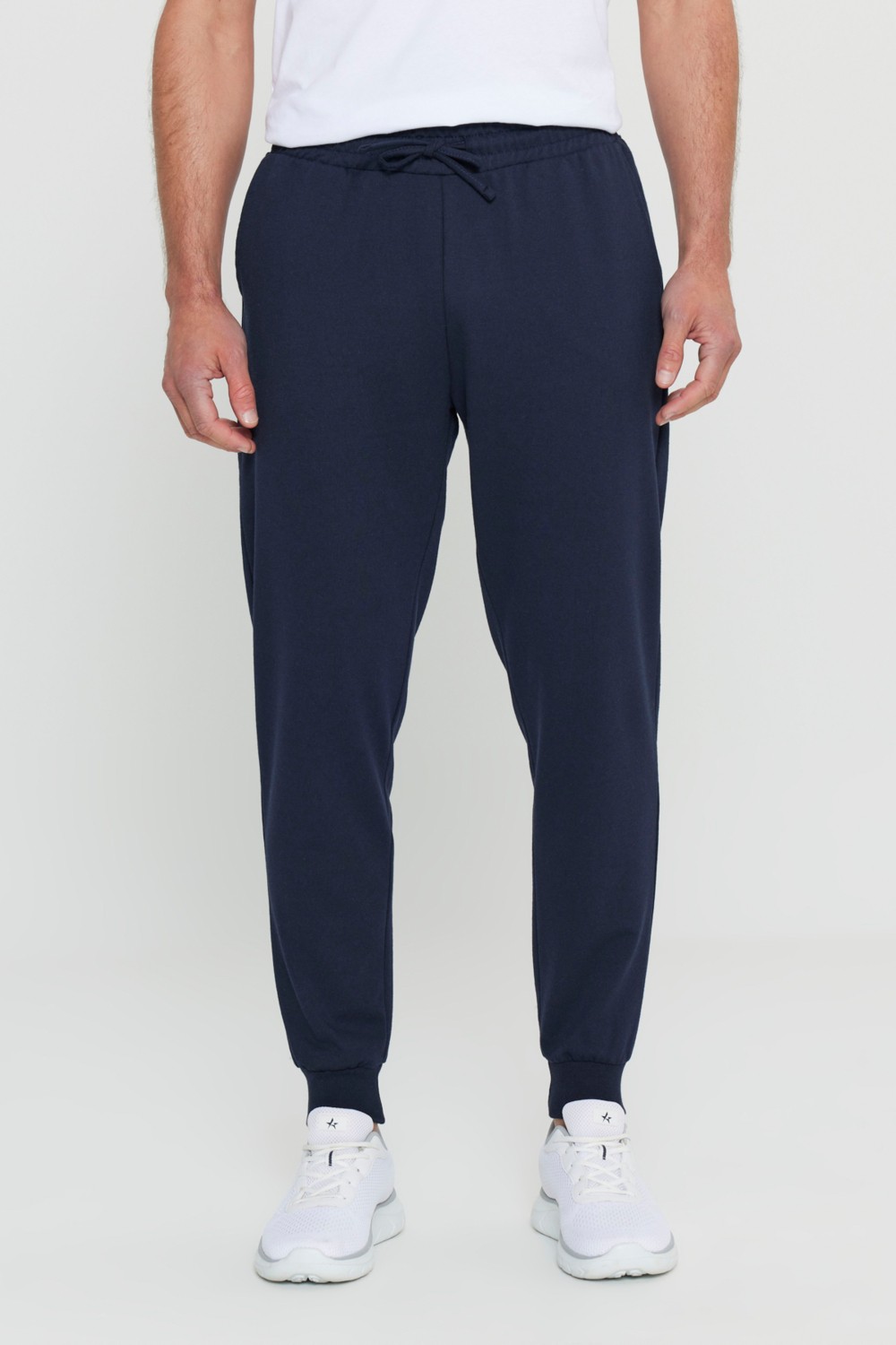 Altınyıldız Classics Erkek Siyah Standart Fit Normal Kesim 2 Iplik Cepli Rahat Pamuklu Jogger Eşofman Altı görsel 7