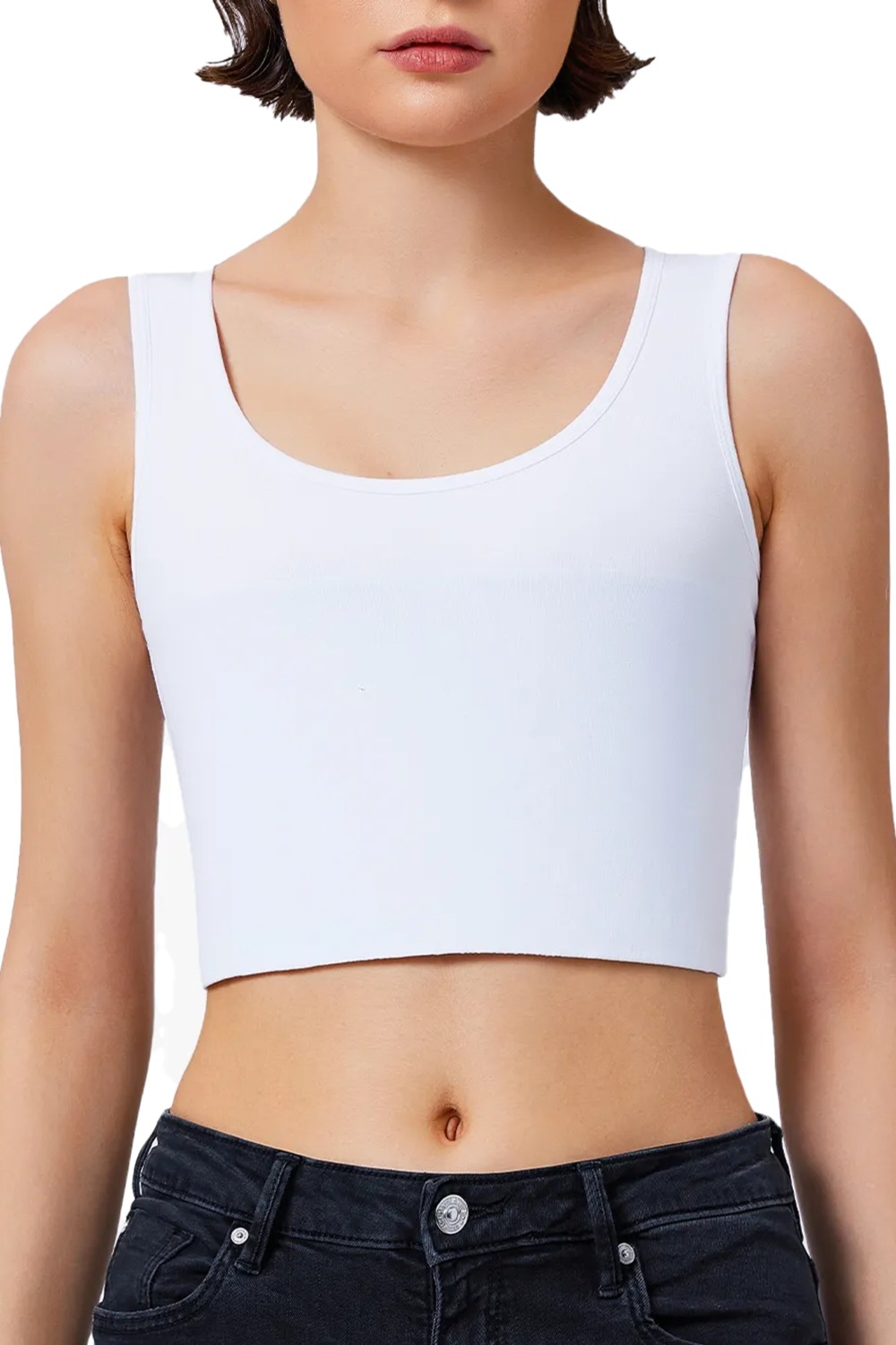 Elilom Göğüs Gizleyici Korse Unisex Jinekomasti ve Tomboy Için Binder Toparlayıcı Düz Silüet